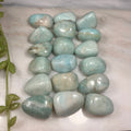 Amazonite Tumblestones, Size Options, Consciously Sourced