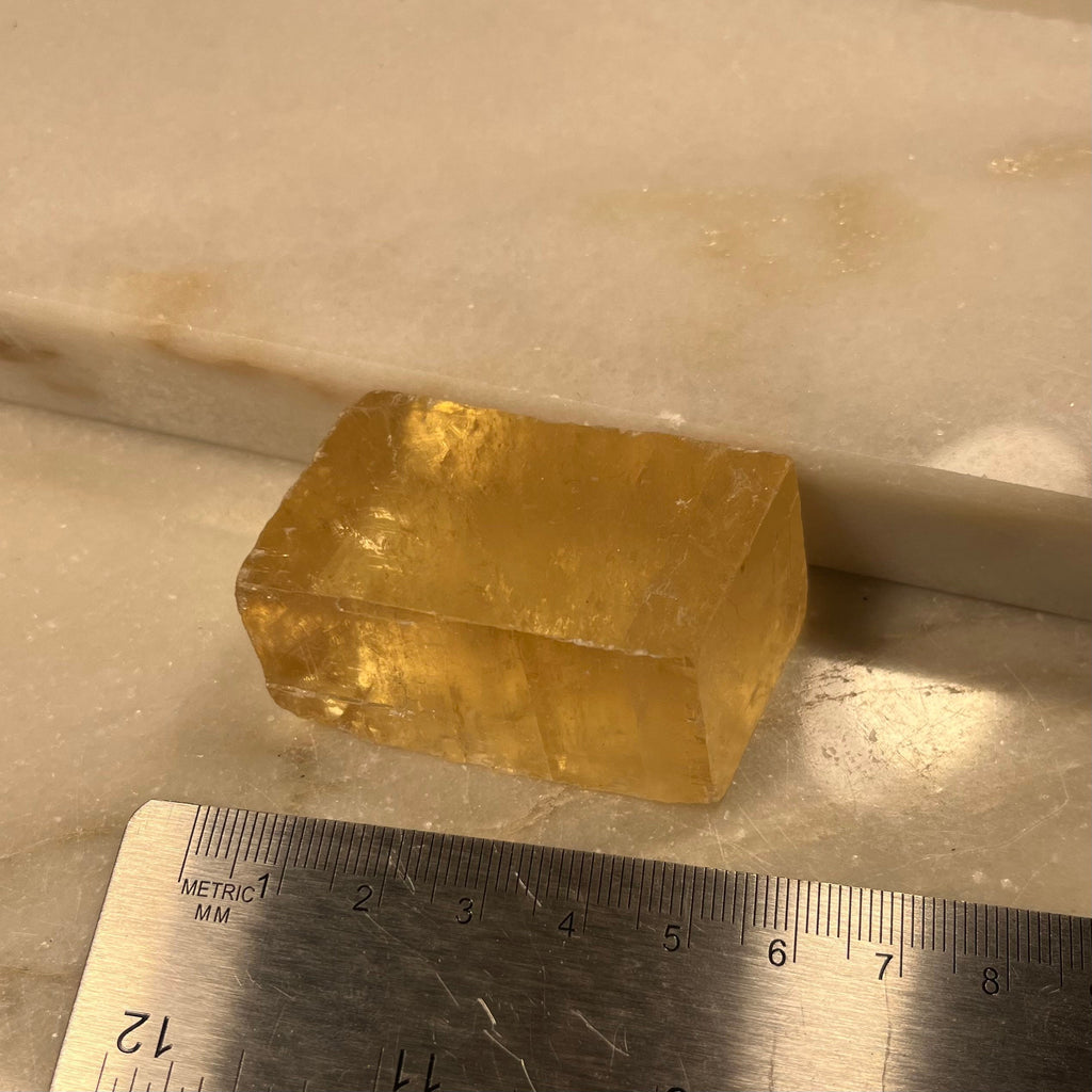 Honey Calcite crystal chunks, Raw Honey Calcite crystal, third eye chakra stone, solar plexus chakra crystal, ethically sourced UK crystal