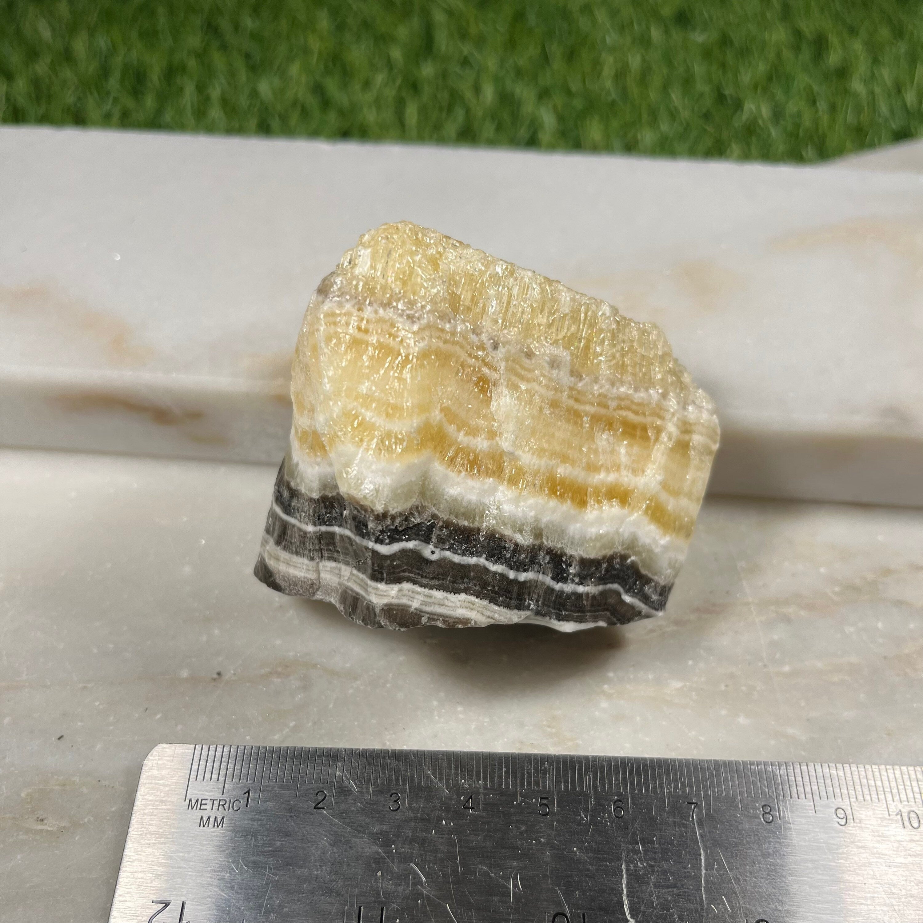 Zebra Calcite Crystals, Raw Phantom Calcite Chunks, Balances all Chakras, Ethically Sourced UK Healing Crystals, Reiki Stones