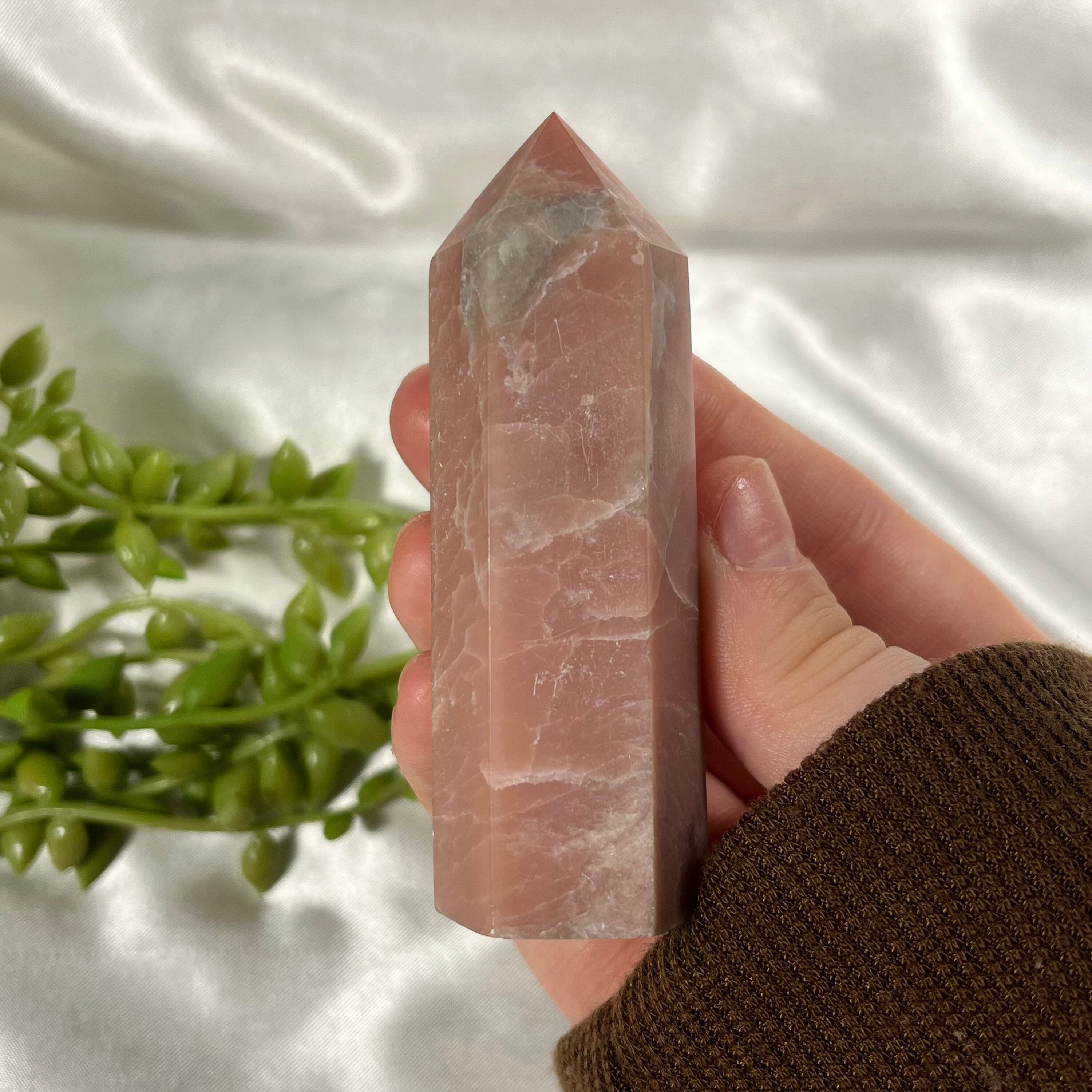 Pink Opal Towers, Pink Crystal Obelisks, Pink Opal Generators, Heart Chakra Reiki Stones, Pink Crystals | Statement Pieces | Gift