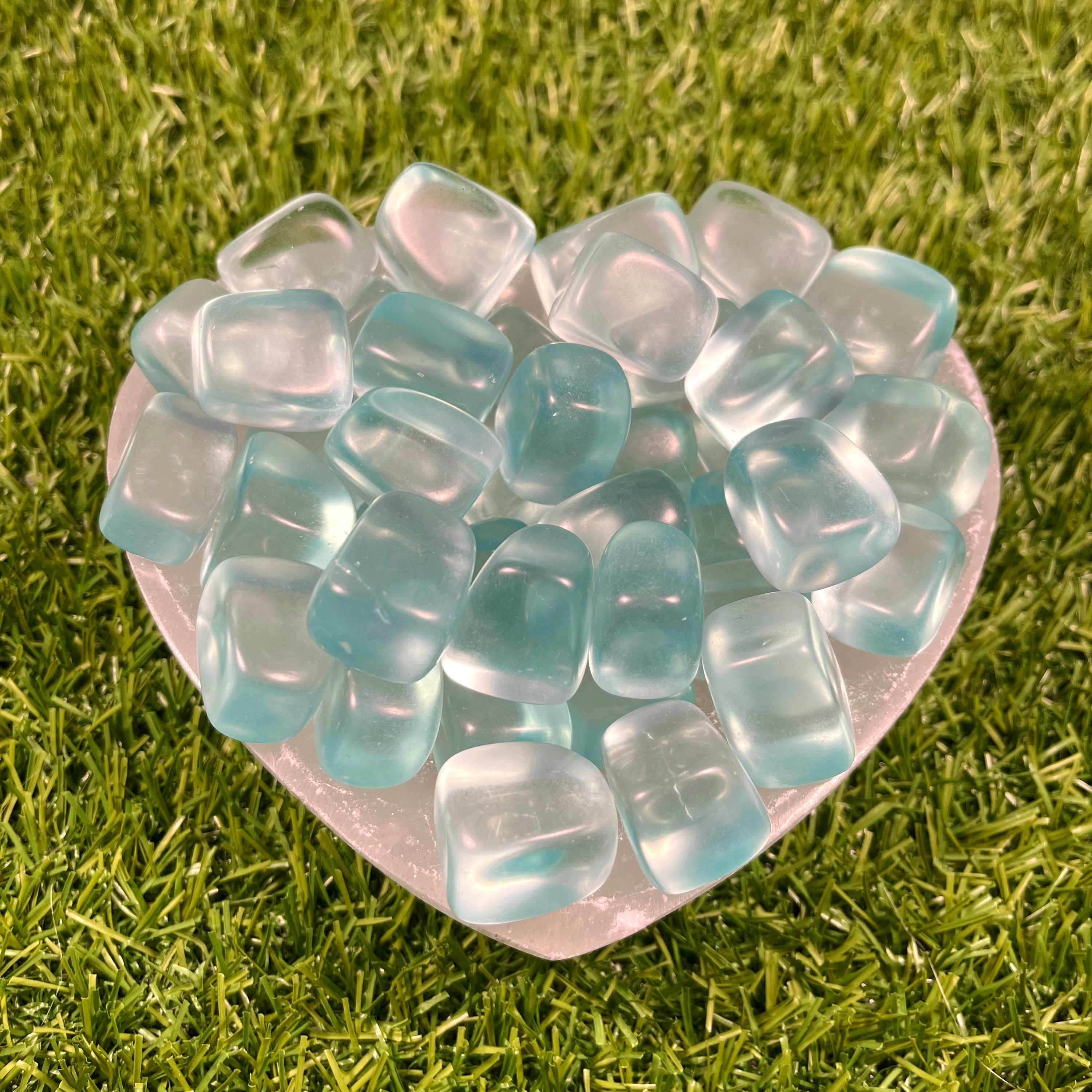 Blue Obsidian Tumblestones, protection crystal, UK Crystals, Ethically Sourced Healing Crystals, Crystal Gift, Reiki Stones, Blue Crystals