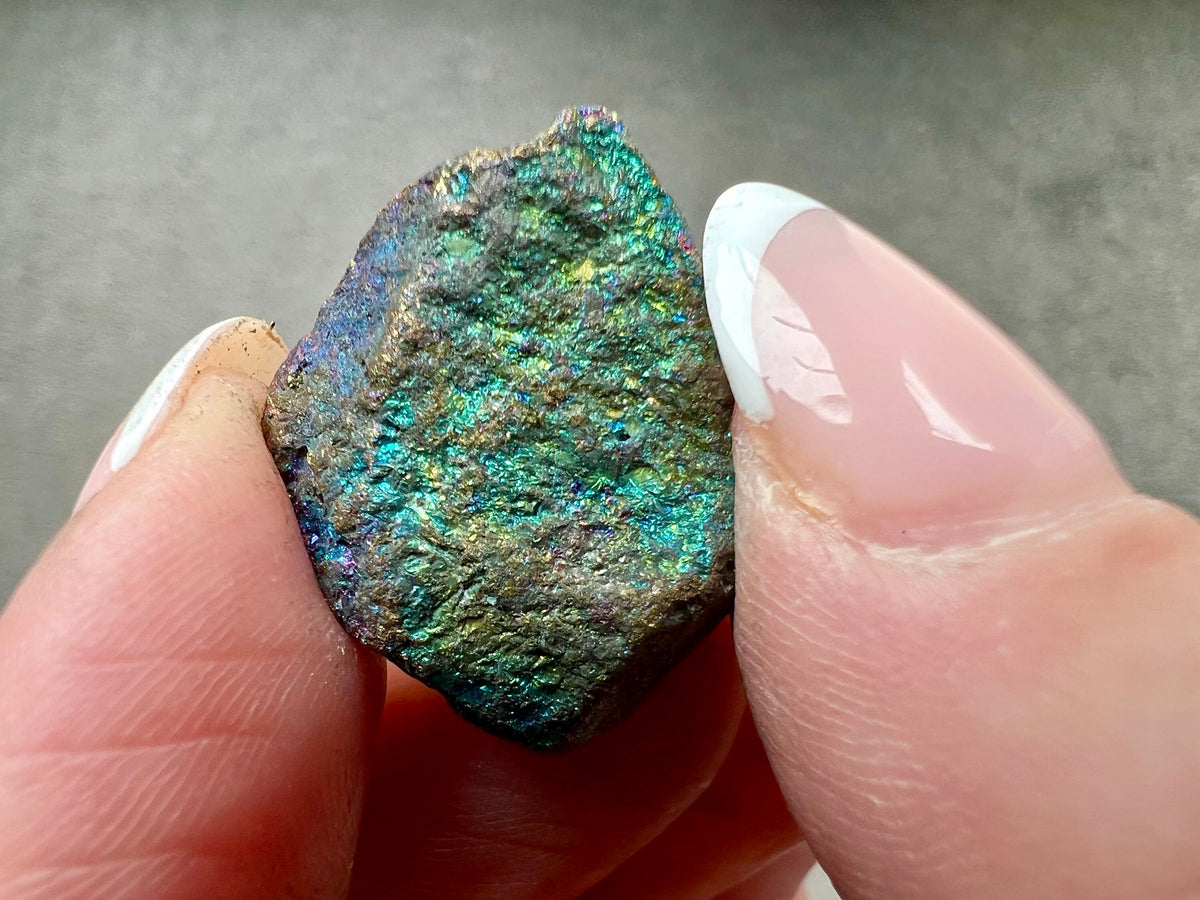 Raw Peacock Ore, Bornite Chunks, Chalcopyrite Rough Stones, UK Healing Crystals, Ethically Sourced, Aura Rainbow Crystal Gift
