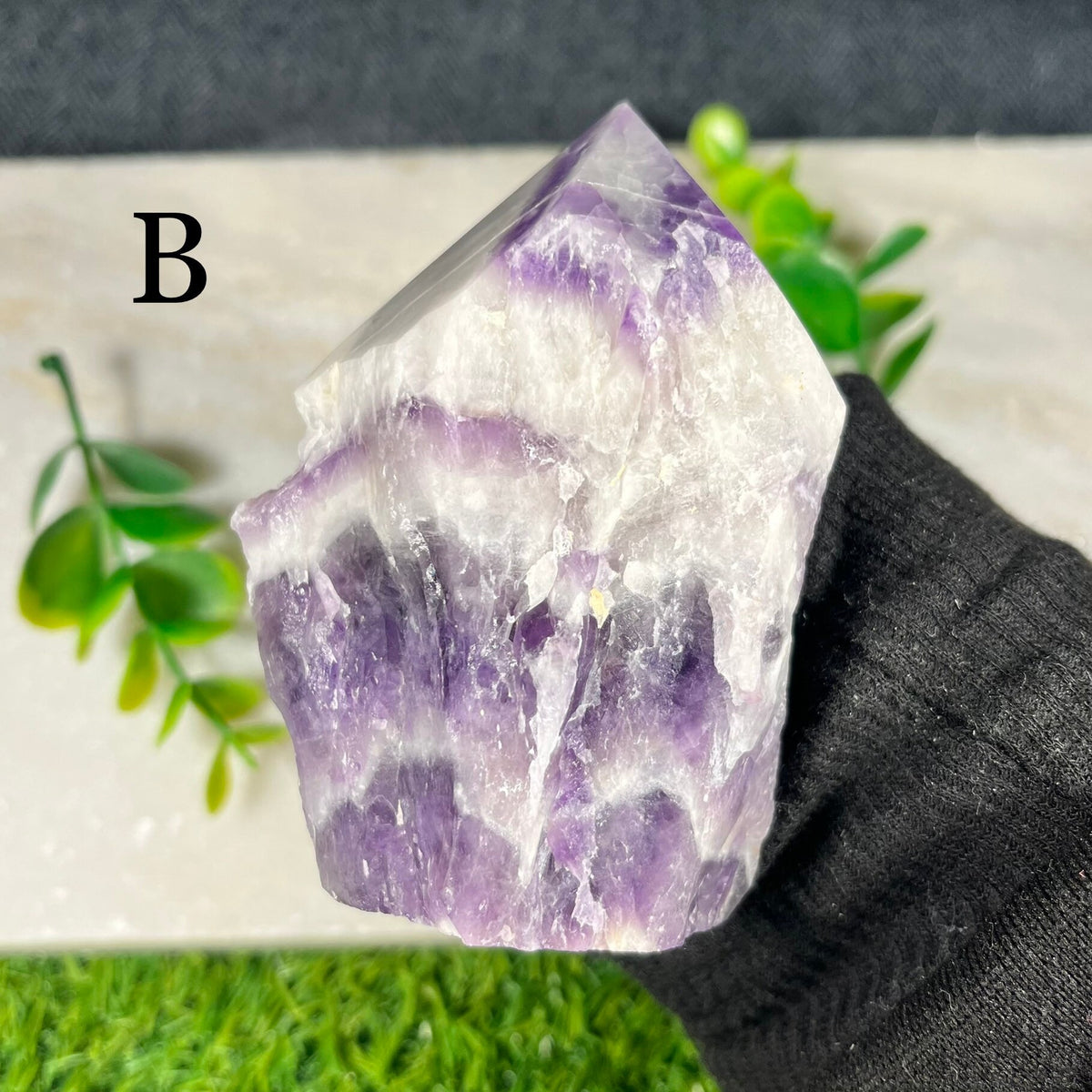 Amethyst Points , Amethyst Half Polished Points , Amethyst Towers , Consciously Sourced , Raw Amethyst , Chevron Amethyst , Amethyst Crystal