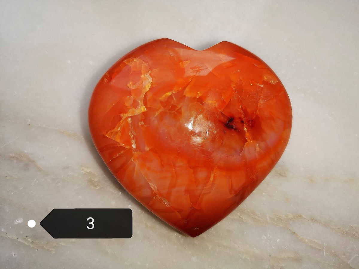 Gorgeous High Quality Carnelian Large Puffy Heart, Ethically Sourced UK Crystal, Mother's Day Gift, Birthday Present, Crystal Heart Gift