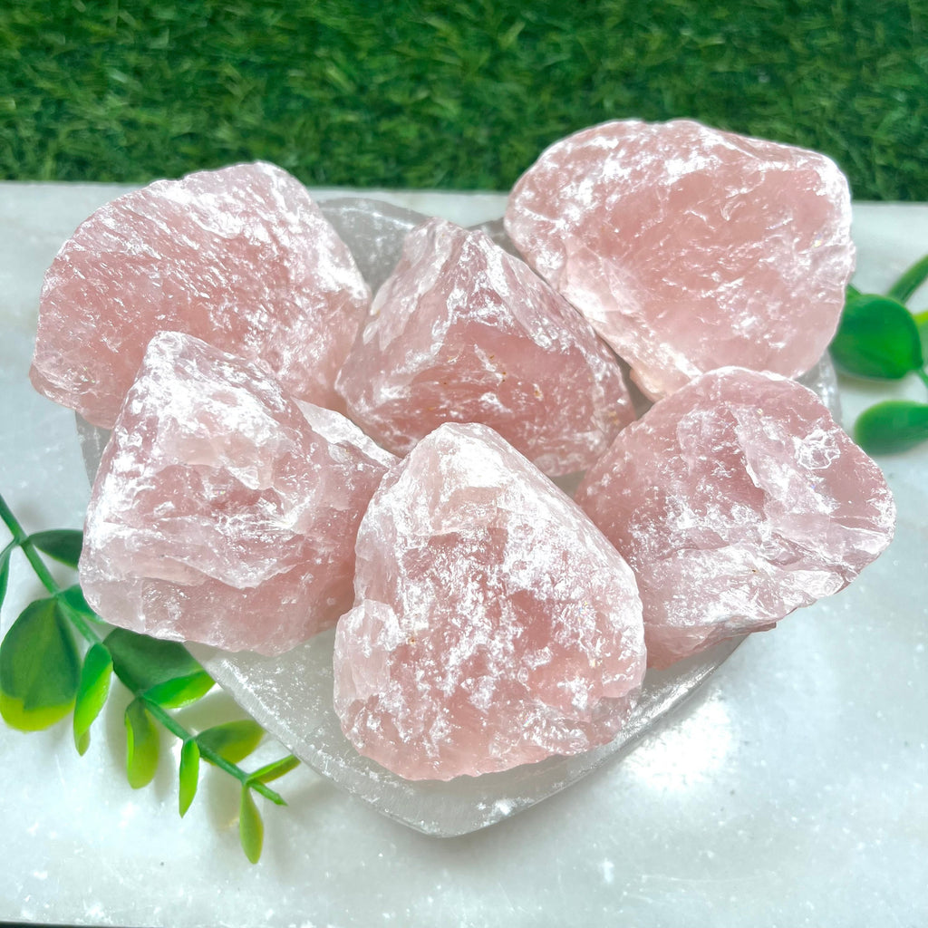 Raw Rose Quartz Healing Crystal, Pink Stone for Unconditional Love, UK Crystals, Ethically Sourced, Gemstone for fertility, Heart Chakra