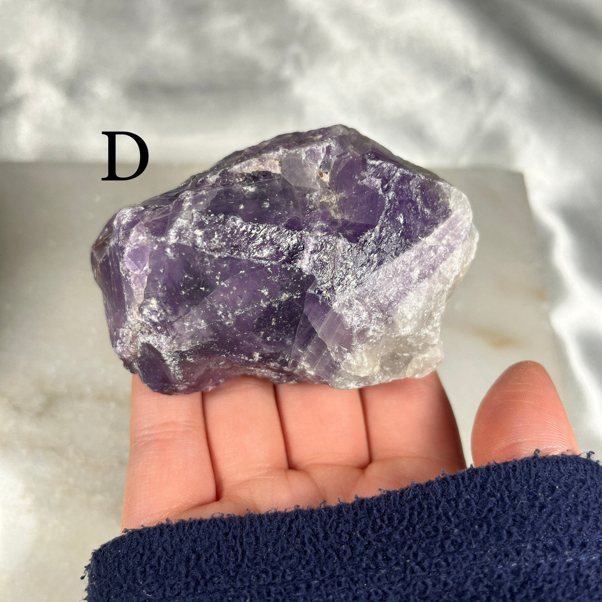 Raw Chevron Amethyst Crystal, Dream Amethyst Stone, Ethically Sourced UK Crystals, Reiki Healing Chakra Stone, Purple Crystal Gift for her