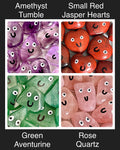 Pocket Hug Crystal for My Aunty, Our Auntie, My Aunt, Letterbox Gift and Card for a Miss you, Thinking of you, Birthday present.