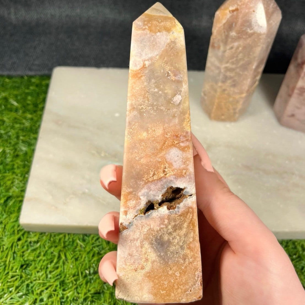 Pink Amethyst Tower, Pink Amethyst Point, Pink Amethyst Obelisk, Statement Piece, Rare Crystal Geode with druzy, Christmas gift, Tower A