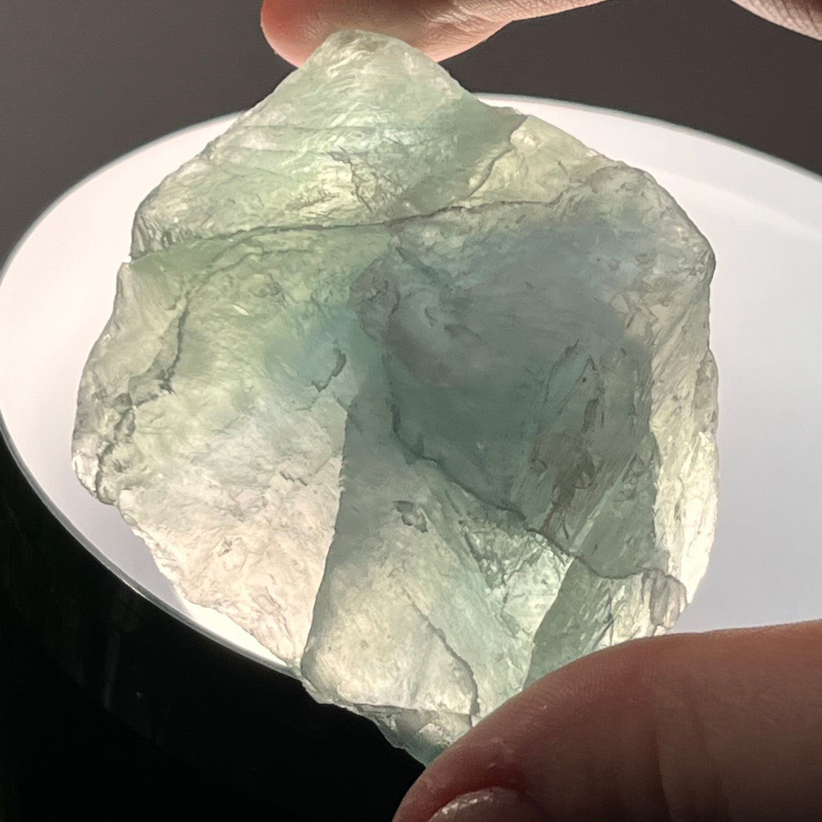 Raw Green Fluorite Chunks, Consciously Sourced UK Crystals