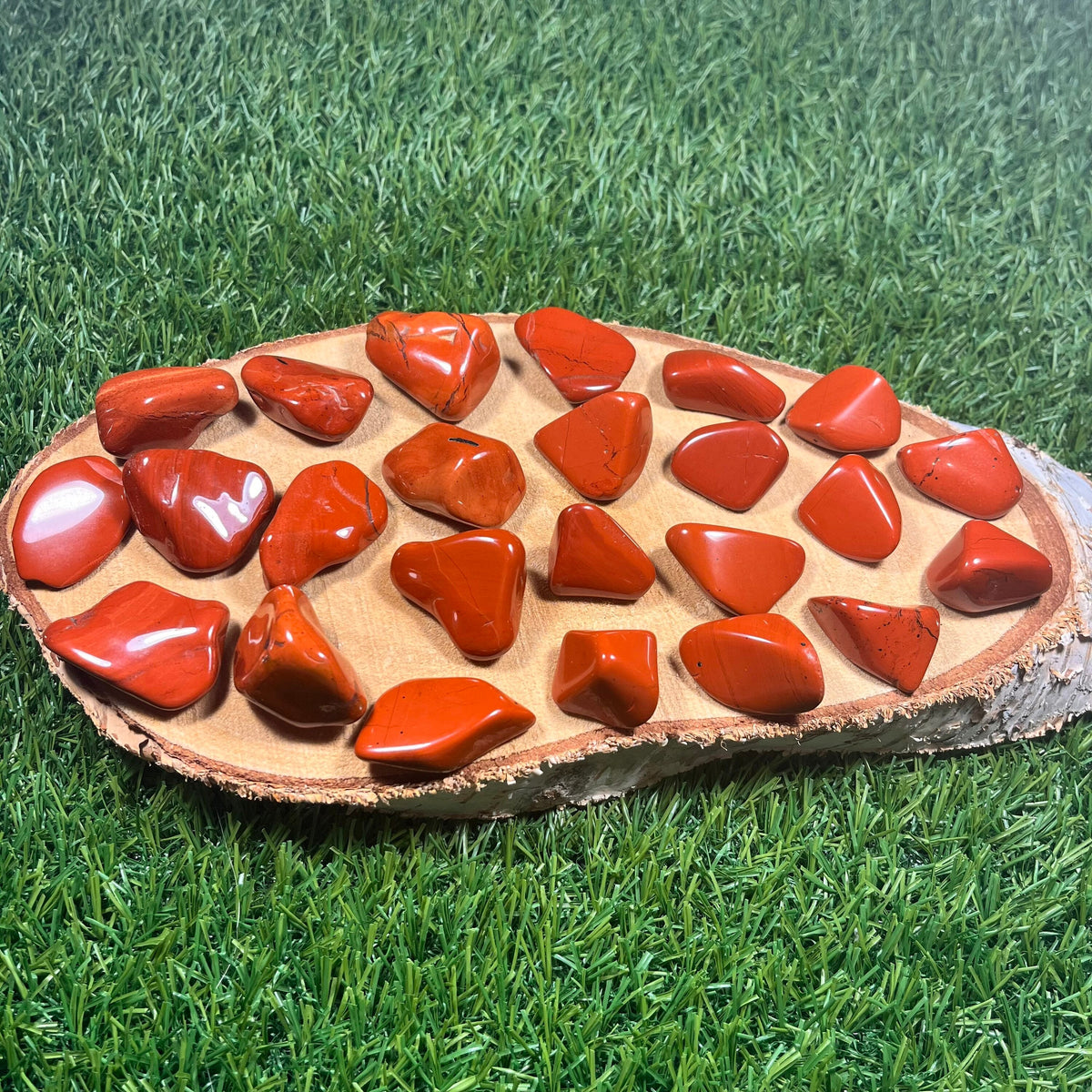 Red Jasper Tumblestones, Healing Crystal, Energy Giver, Root Chakra, Ethically Sourced UK Crystals | Crystal Gift