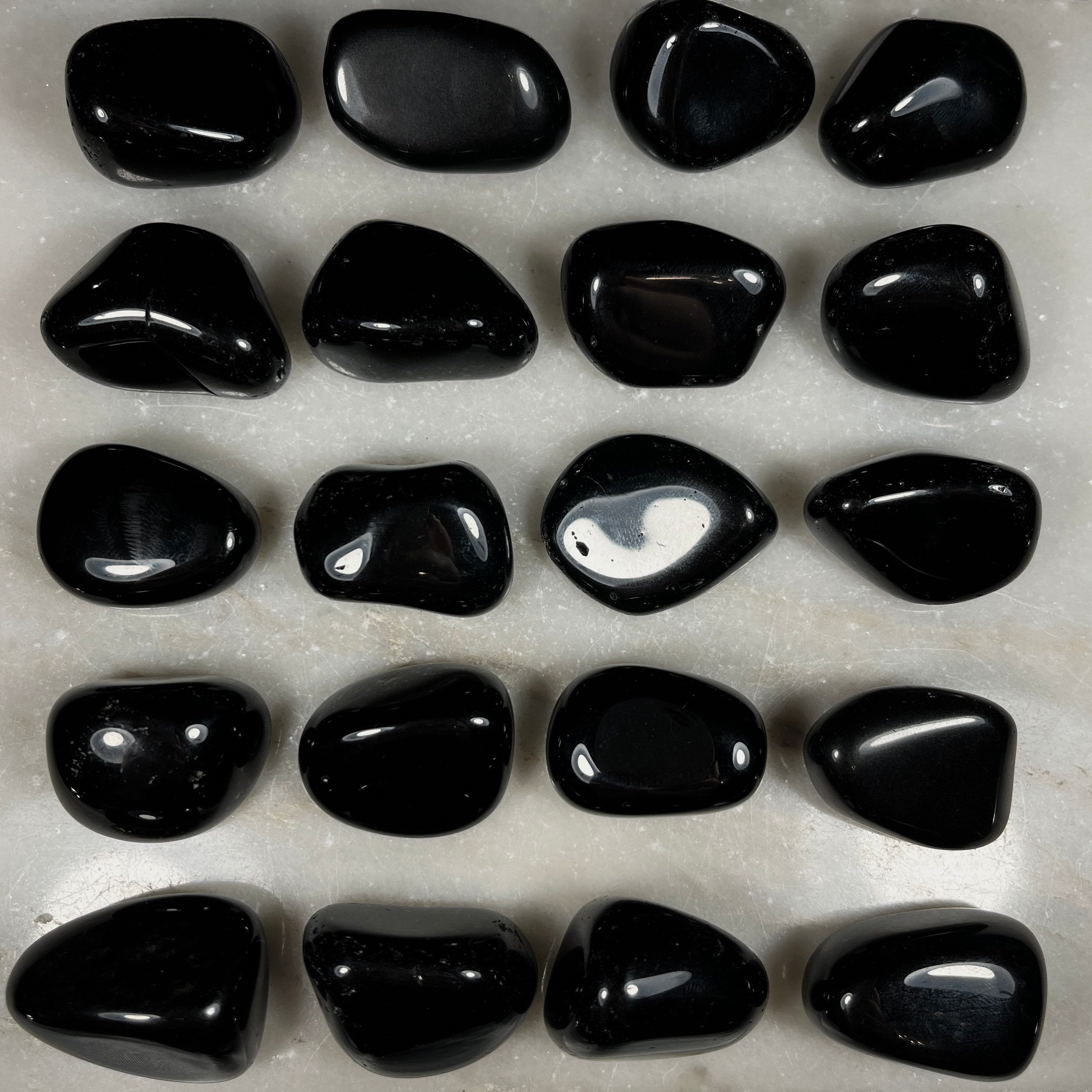 Black Obsidian Tumblestones, Protection Stone, Intuition, Reiki, Consciously Sourced UK Crystals | Gift