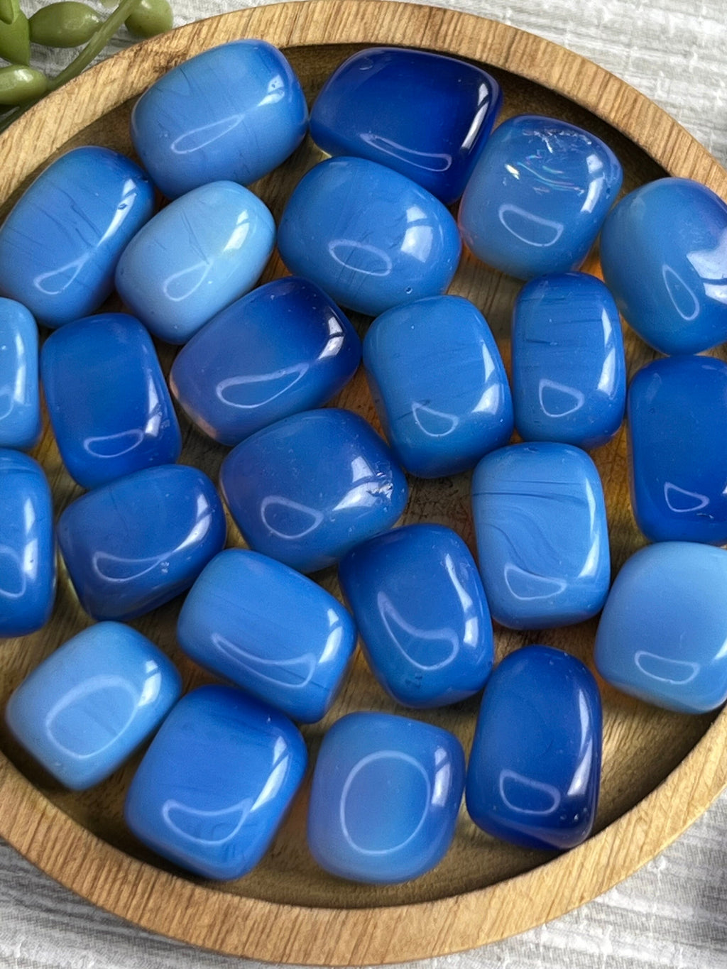 Blue Opalite Tumblestones, Blue Crystal gift, Ethically Sourced UK Crystals, Crystal Gift for strength, Chakra Stones, Metaphysical Shop