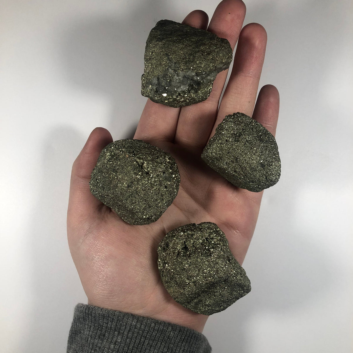 Raw Pyrite Crystals, UK Crystals, Ethically Sourced, Rough Fools Gold Stone, Attracting Money, Financial Abundance, Metaphysical Crystal