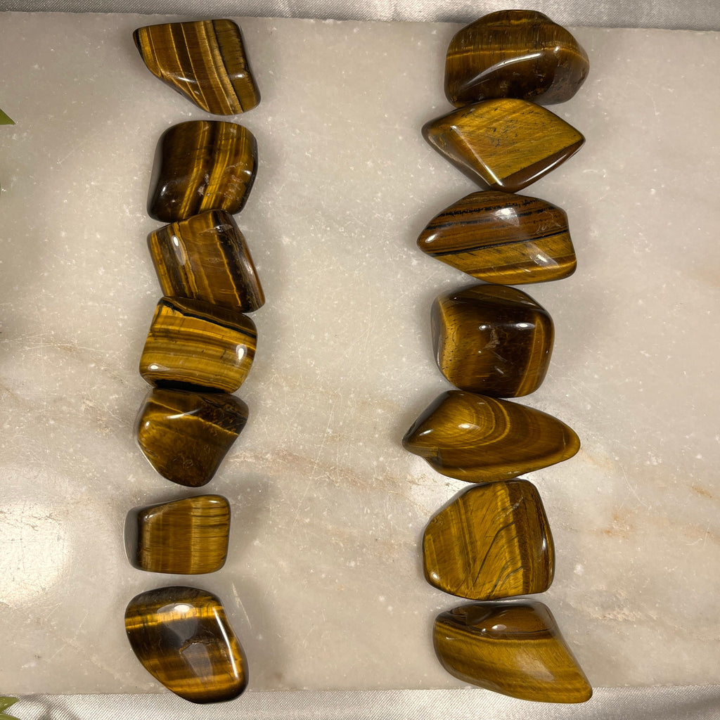 Tigers Eye Tumblestones,  Ethically Sourced UK Crystals