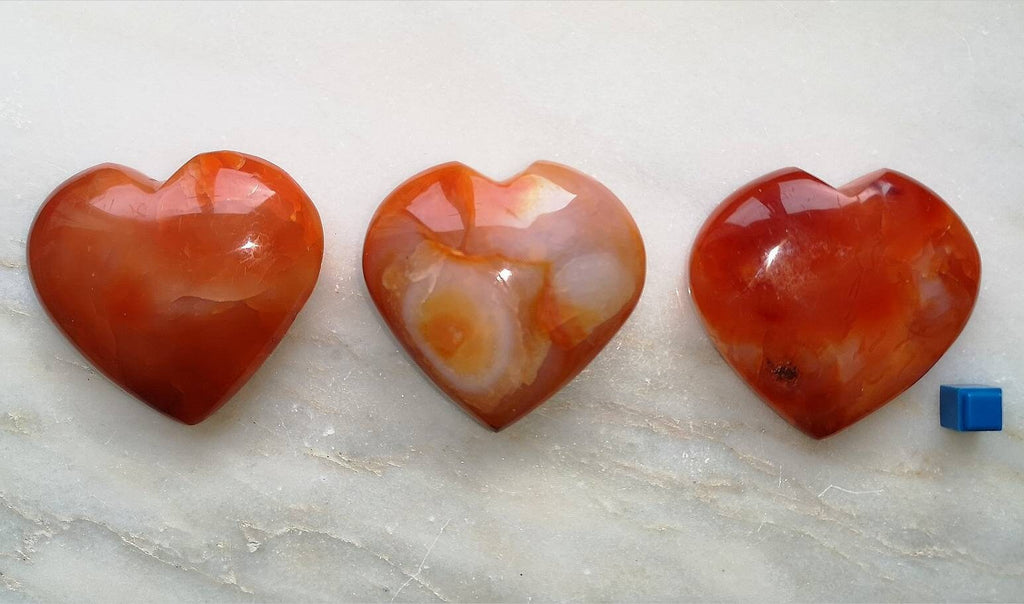 Gorgeous High Quality Carnelian Large Puffy Heart, Ethically Sourced UK Crystal, Mother's Day Gift, Birthday Present, Crystal Heart Gift