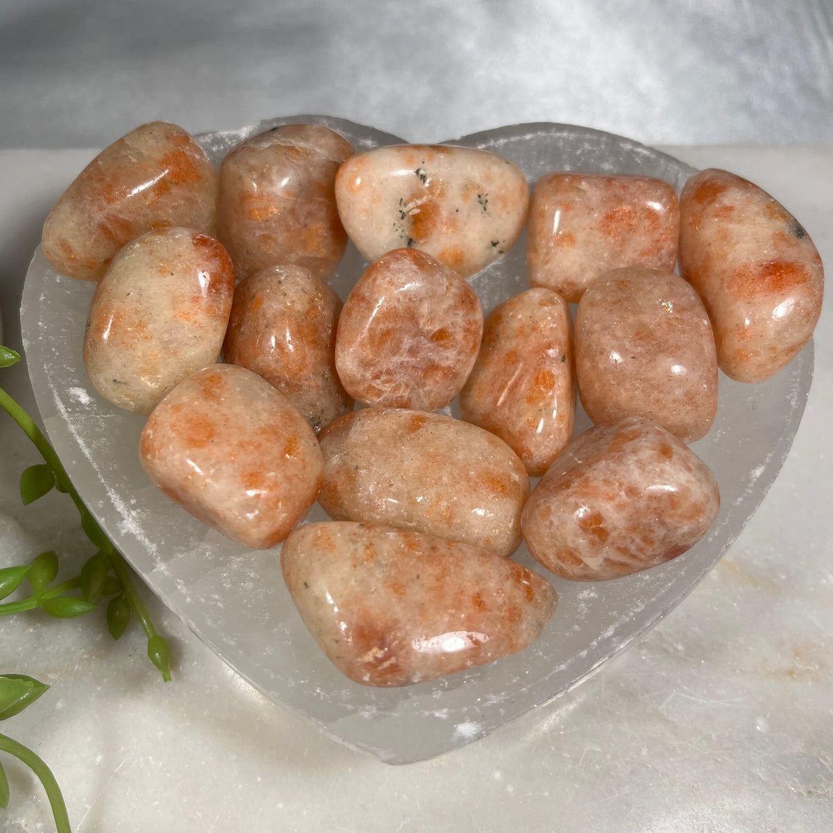 Ethically Sourced Sunstone Tumblestones, UK Crystals, Reiki Gift, Metaphysical healing, Orange Crystal, Sacral and Solar Plexus Chakras