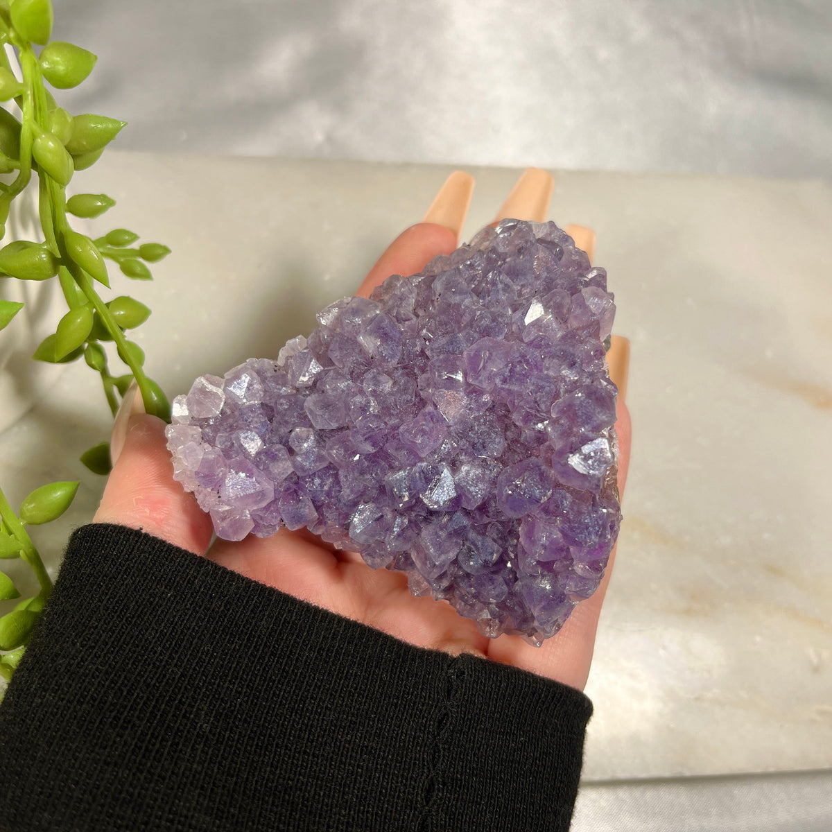 Amethyst Crystal Clusters, Raw Amethyst Geodes, Raw Amethyst, Purple Crystals, Soothe Anxiety, Consciously Sourced, UK Healing Crystals