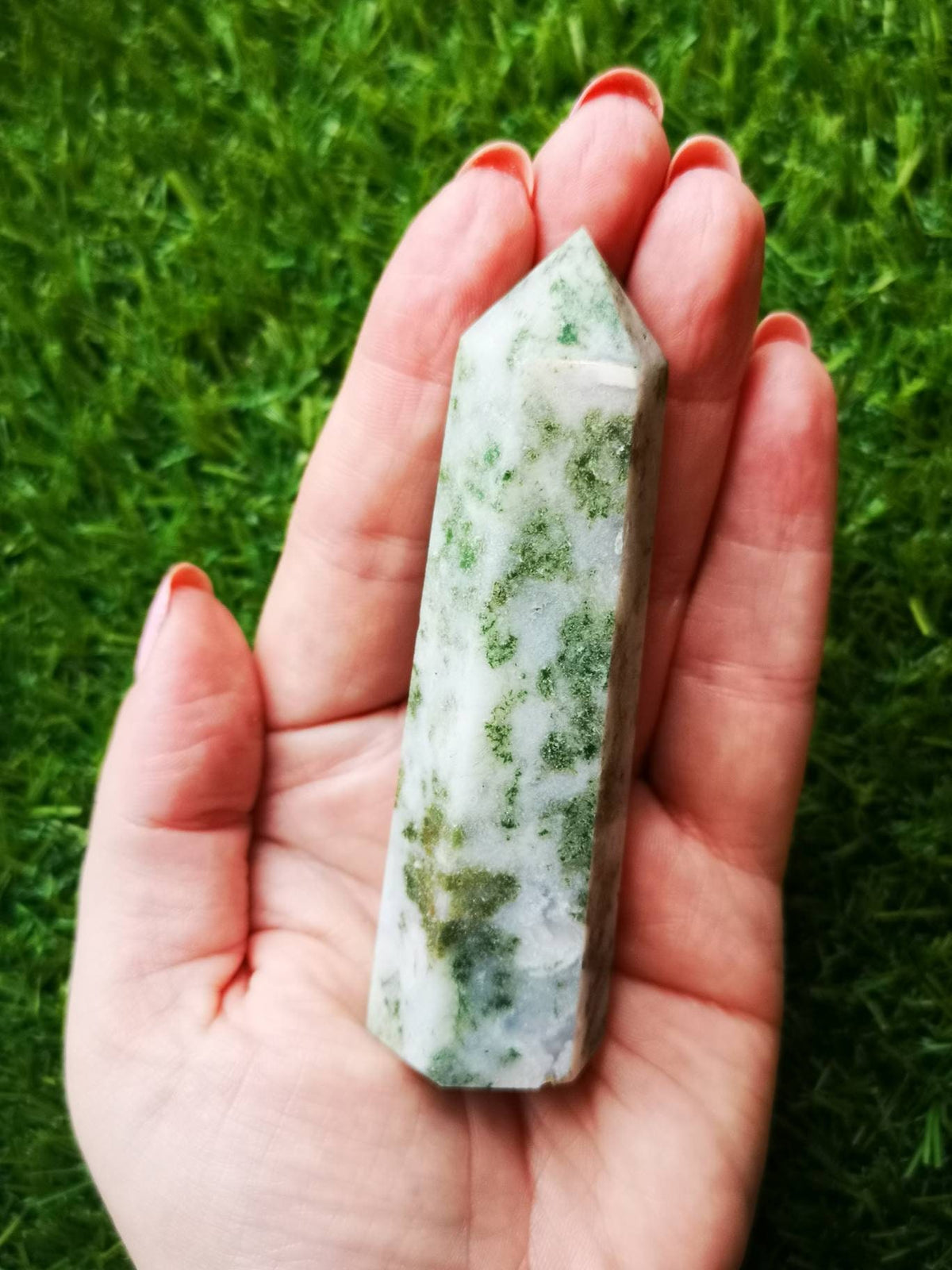 Tree Agate Towers, Crystal Generators, Ethically Sourced UK Crystals