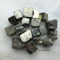 Pyrite Healing Crystal Cube, Fools Gold, Crystal for Protection,  Fights Infections, Immune System Booster,  Metaphysical Ethically Sourced