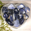Sodalite Tumblestones, Small & Large Options, Consciously Sourced, UK Crystals, Blue Crystals for grounding, Metaphysical UK Gemstones
