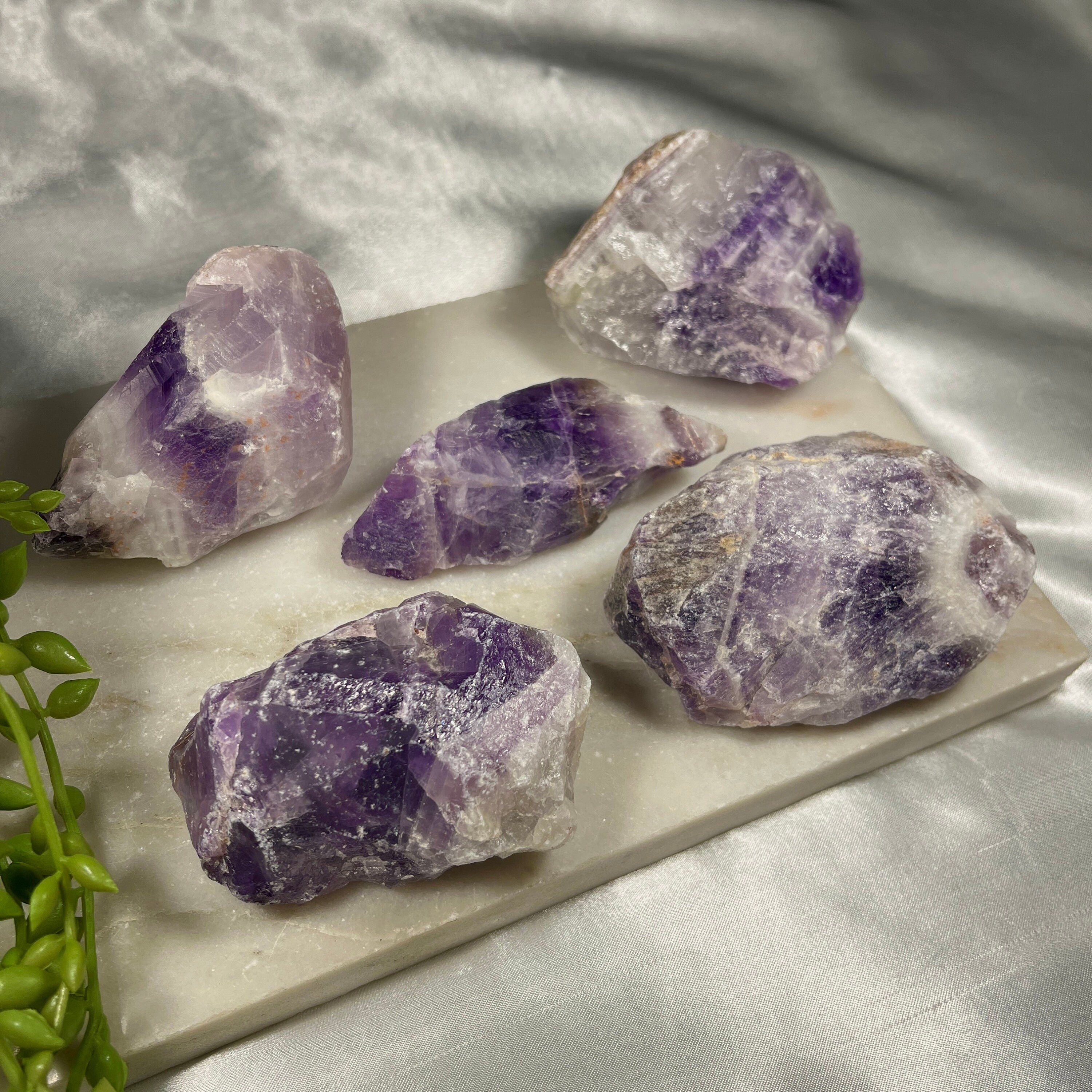 Raw Chevron Amethyst Crystal, Dream Amethyst Stone, Ethically Sourced UK Crystals, Reiki Healing Chakra Stone, Purple Crystal Gift for her