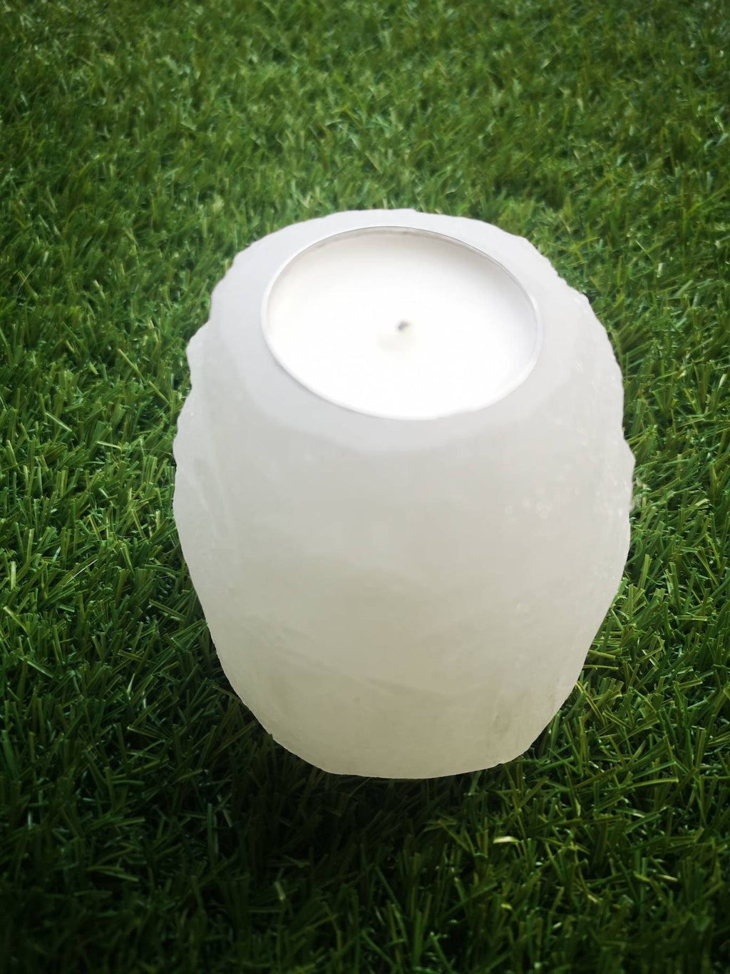 Selenite Candle Holders, Satin Spar Tealight Holders, Crystal Tealight Holders, Crystal Candle Holders,Self Cleansing Gypsum
