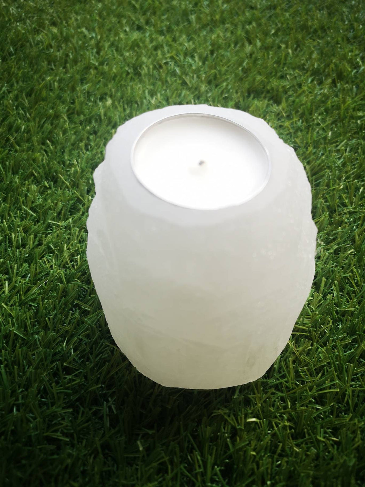 Selenite Candle Holders, Satin Spar Tealight Holders, Crystal Tealight Holders, Crystal Candle Holders,Self Cleansing Gypsum