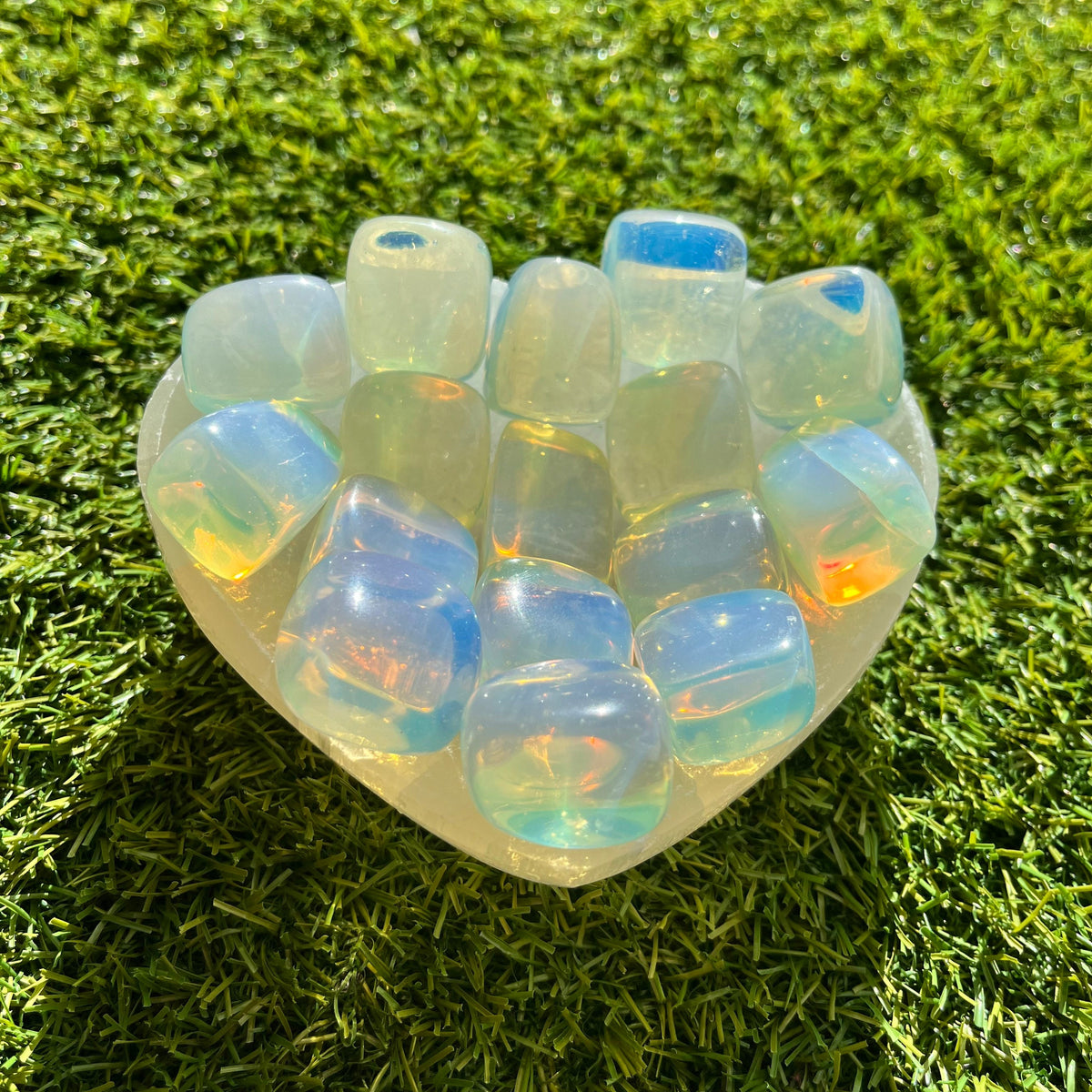 Opalite Tumblestones, Large Opalite Crystals, Ethically Sourced UK Crystals, White Crystal Gift, Reiki, High Quality Metaphysical Shop