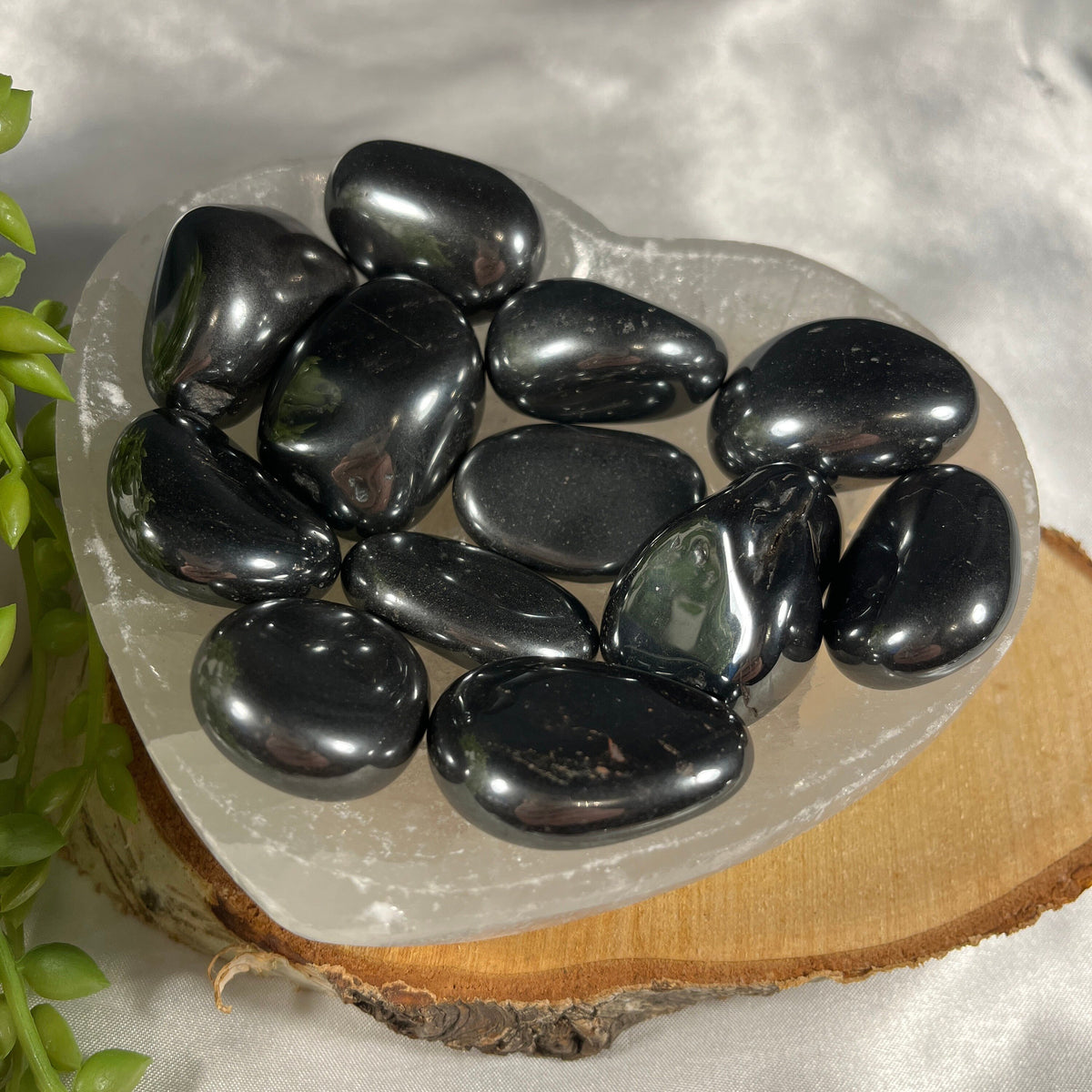 Hematite Tumblestones, Small and Large Options, Deflect Negativity, Protection Stone, Consciously Sourced | UK Crystals | Gift
