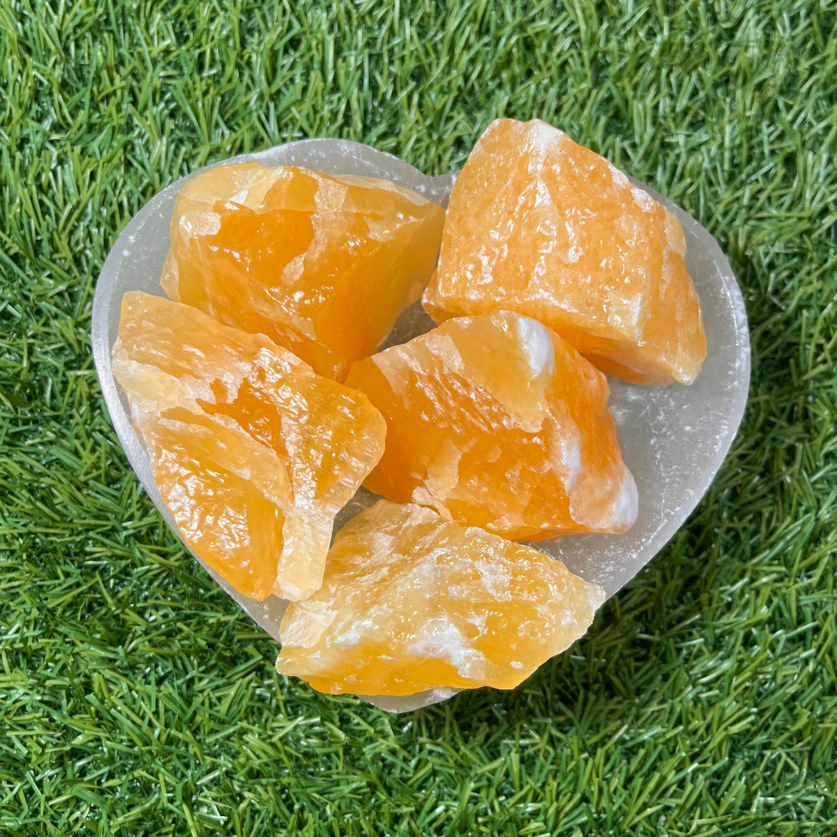Raw Orange Calcite Large Chunks, UK Crystals, Ethically Sourced Healing Crystals, Crystal Gift, Reiki Stones