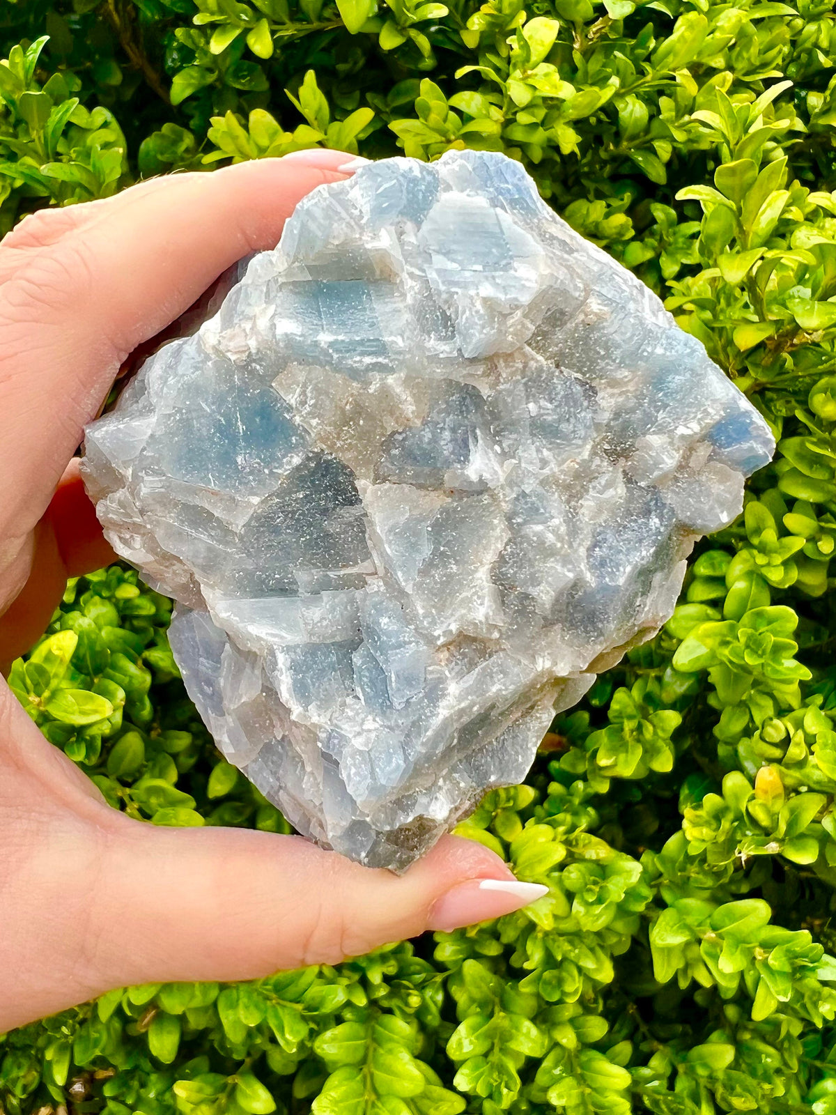 Blue Calcite Crystals Large Raw Chunks, UK Crystals, Ethically Sourced, Crystal Gift