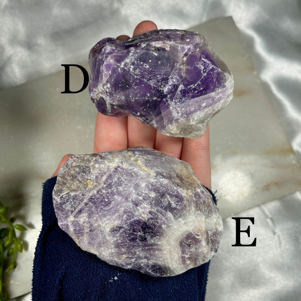 Raw Chevron Amethyst Crystal, Dream Amethyst Stone, Ethically Sourced UK Crystals, Reiki Healing Chakra Stone, Purple Crystal Gift for her
